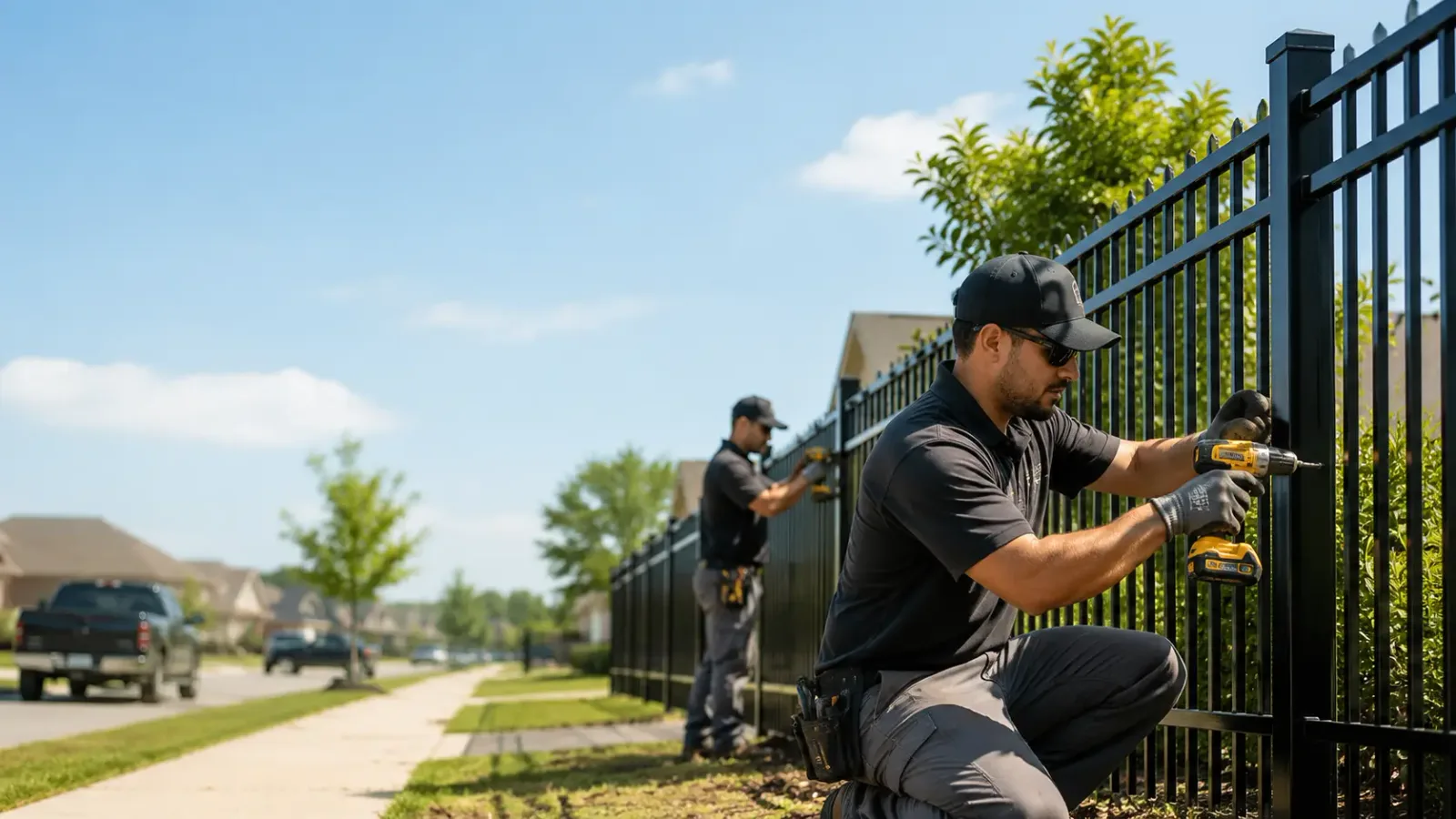 Metal Fence Installation in Walnut, KS